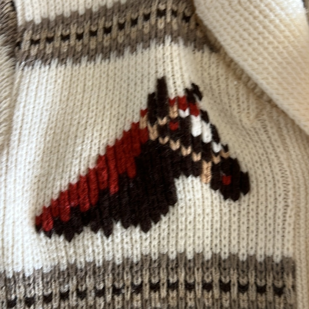 AMAZING Vintage Horse Sweater - Picture 5 of 9
